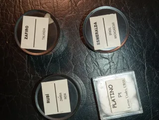  Piedras Preciosas: diamantes Zafiro, Rubí,Esmeral