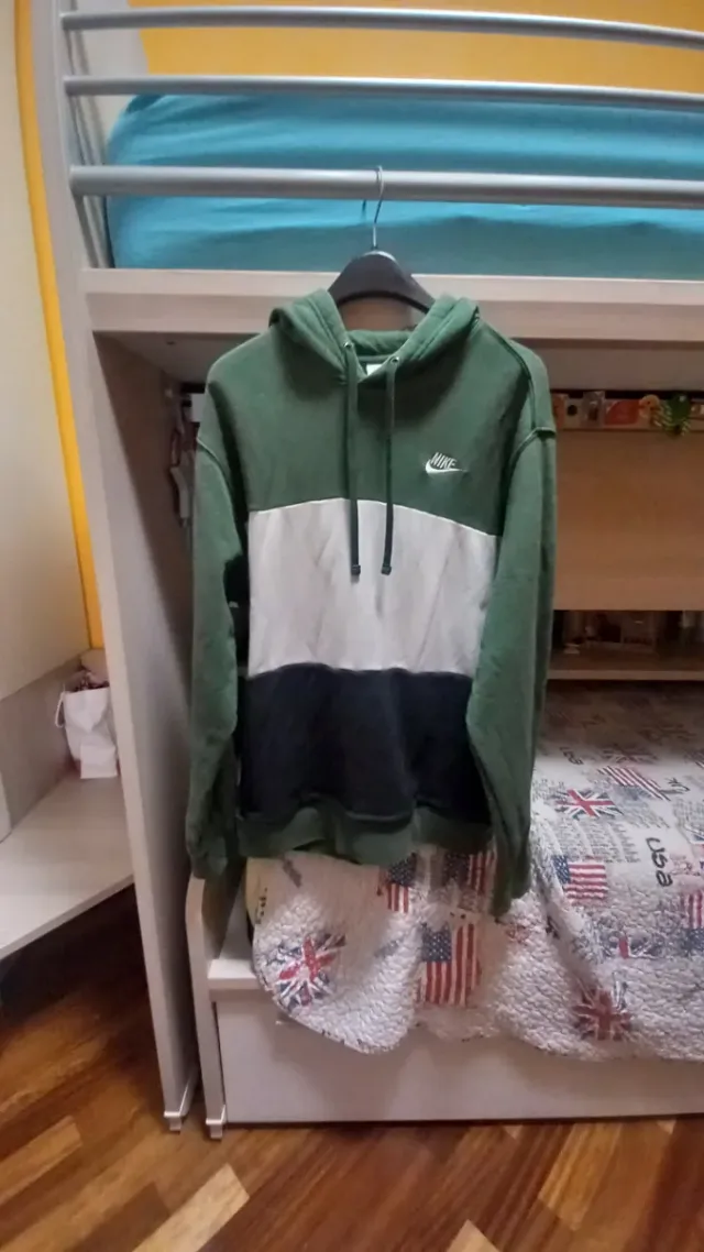 Felpa Nike ragazzo color block