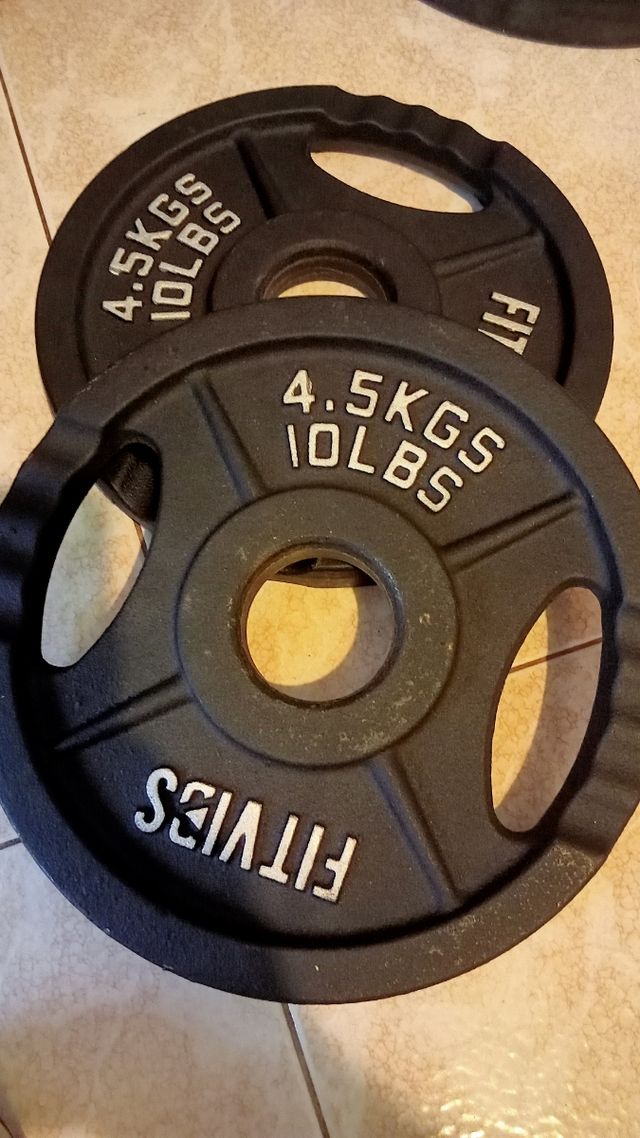 Discos olimpicos 4'5kilos