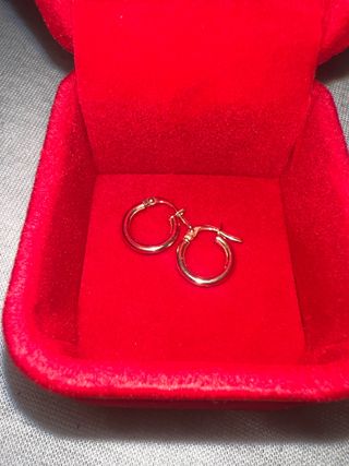 Pendientes Aro Oro