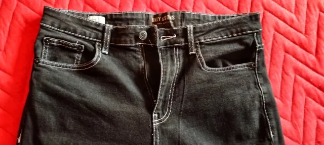 Jeans Only & Sons baggy neri