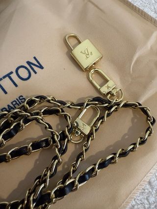 Bolso Louis Vuitton Marrón y Dorado
