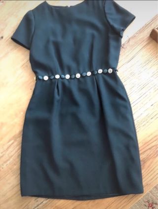 Vestido joya negro Dolores Teresa T.40