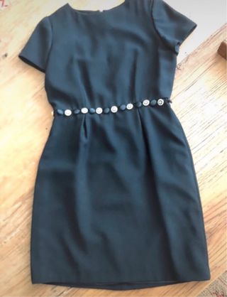 Vestido joya negro Dolores Teresa T.40