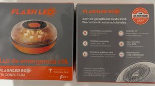 2 Luces Emergencia Flashled V16 Conectada