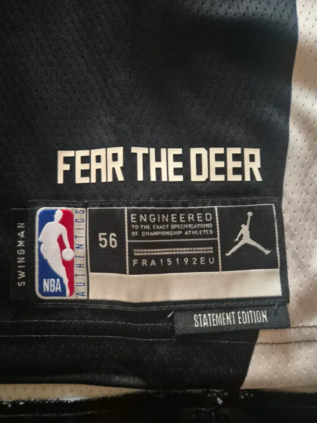 Canotta Milwaukee Bucks Giannis Antetokounmpo Nba 