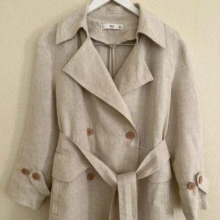 Gabardina Lino Beige Talla Única
