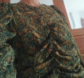 Blusa Zara Talla XS Estampada