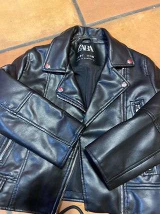 Giacca da motociclista da ragazza Zara 6/7