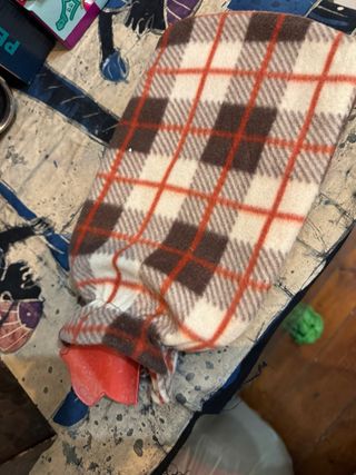 Borsetta acqua calda a quadri