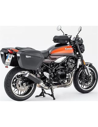 SHAD D0B23100 Maletas Laterales Moto SH23, Negro, 