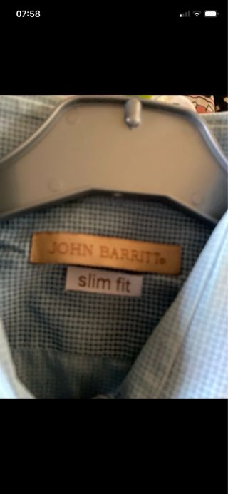 Set 2 camicie John Barritt azzurre