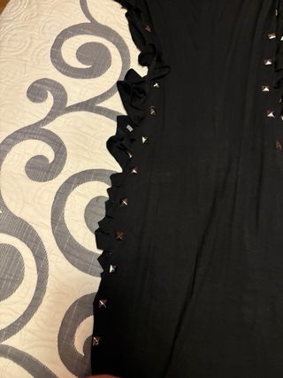 Vestido Negro Pilar Rubio 