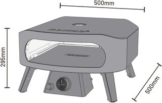 Forno Pizza a Gas 450°C