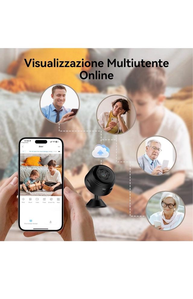 Mini telecamera Wi-Fi