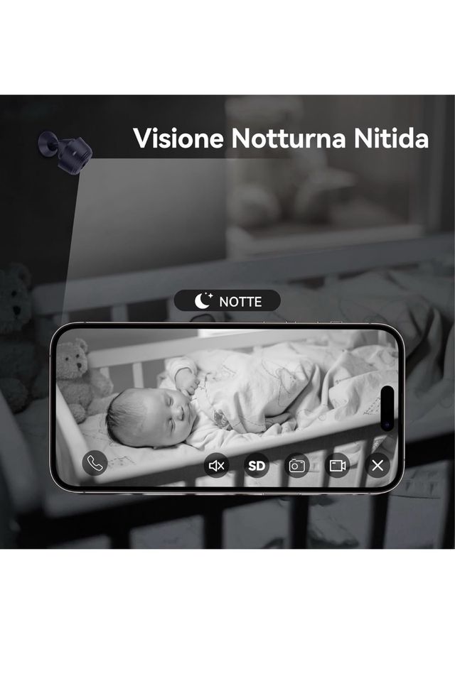 Mini telecamera Wi-Fi