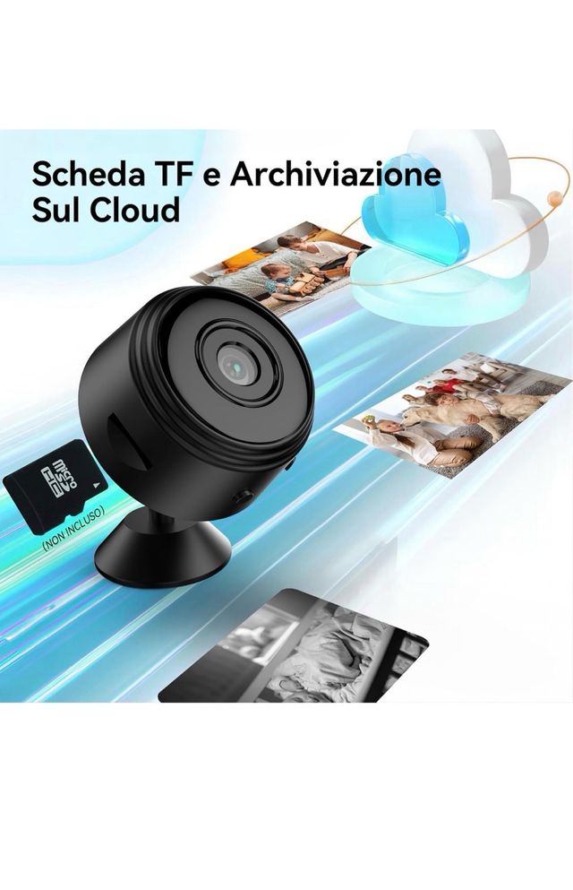 Mini telecamera Wi-Fi