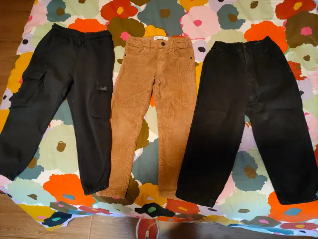 Lote 3 pantalones niño