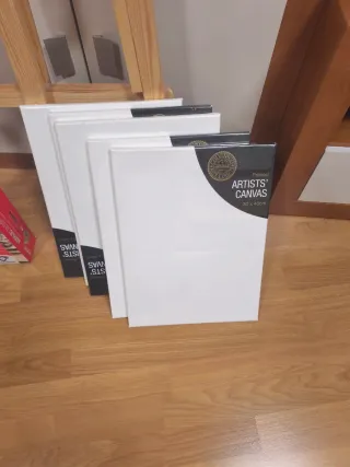 Pack Arte: Caballete, Lienzos y Maletín Pintura