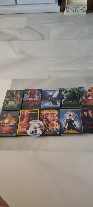 Lote Películas DVD Acción Aventura Drama Sci-Fi