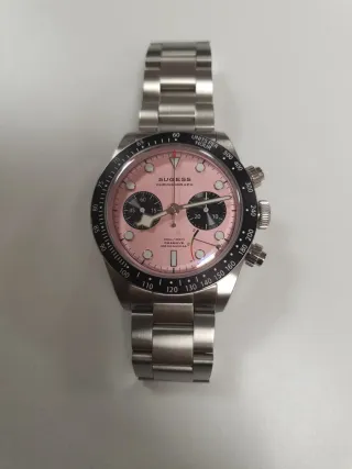 Reloj Sugess Cronógrafo Rosa