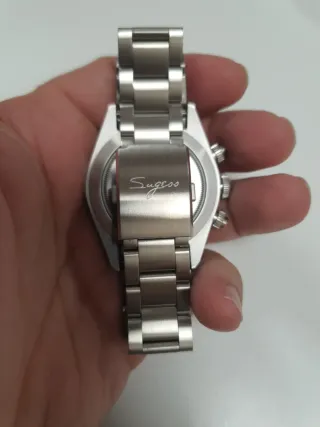 Reloj Sugess Cronógrafo Rosa