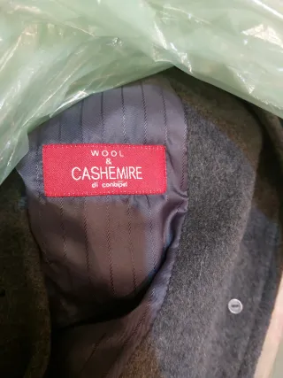 Cappotto donna stile militare lana e cashmer Combi