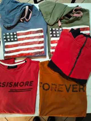 Felpe uomo con bandiera americana