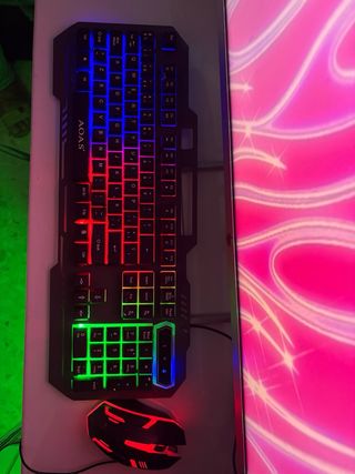 PC HP Negro y Verde