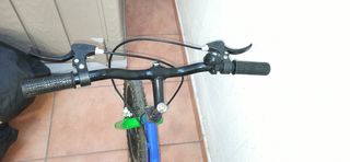 Bicicleta Infantil JL Wenti Azul y Verde