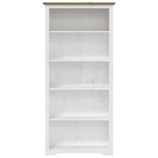 vidaXL libreria BODO 5 ripiani in legno massello di pino