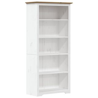 vidaXL libreria BODO 5 ripiani in legno massello di pino