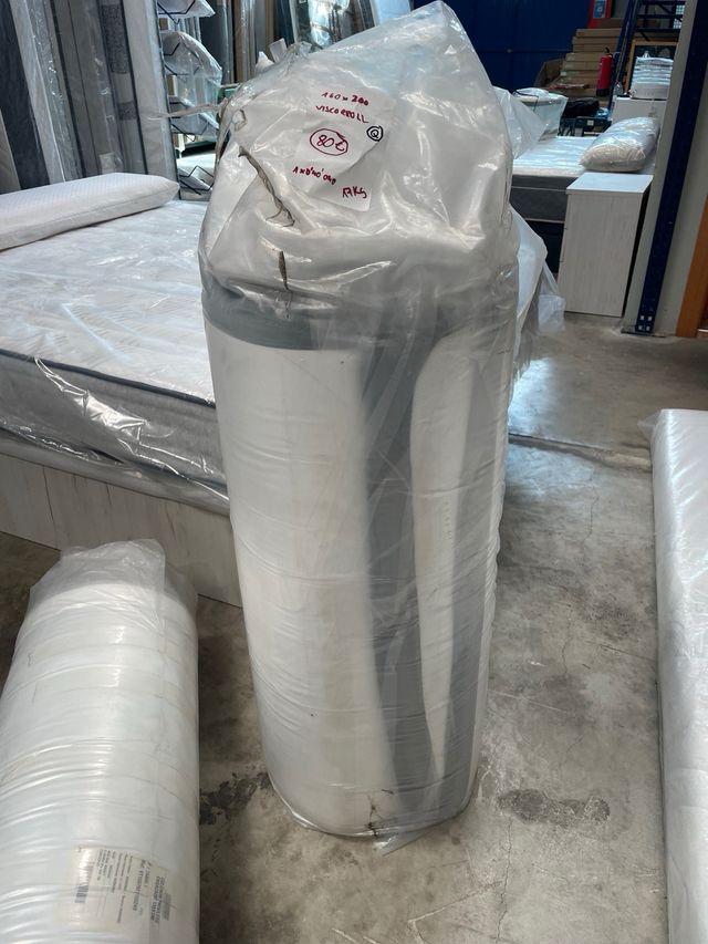 MATERASSO IN MEMORY FOAM ARROTOLATO 160X200. RIF. Q