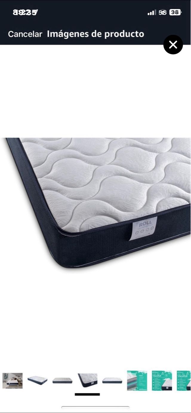 MATERASSO IN MEMORY FOAM ARROTOLATO 160X200. RIF. Q