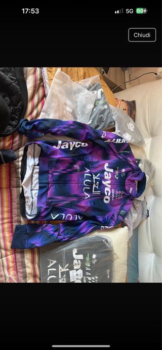 Maglia termica ciclismo Jayco Alula 2025 M