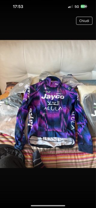 Maglia termica ciclismo Jayco Alula 2025 M