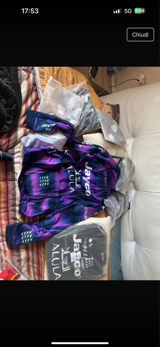 Maglia termica ciclismo Jayco Alula 2025 M