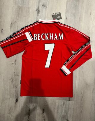 Camiseta Manchester United Beckham 7 Retro Umbro