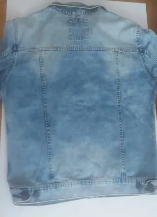 Cazadora Vaquera Pull&Bear Azul - Talla XL