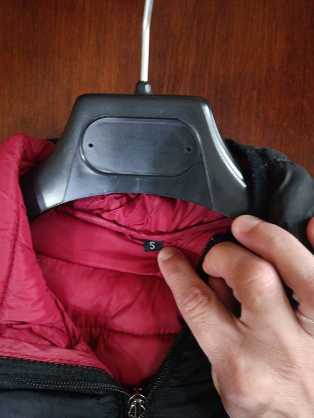 Trapuntino unisex nero/rosso