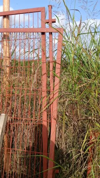 Puerta metálica 