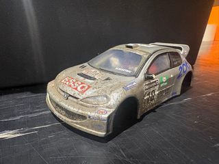 Coche Scalextric Peugeot 206 WRC