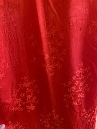 Vestido fiesta Tintoretto Rojo Talla XL