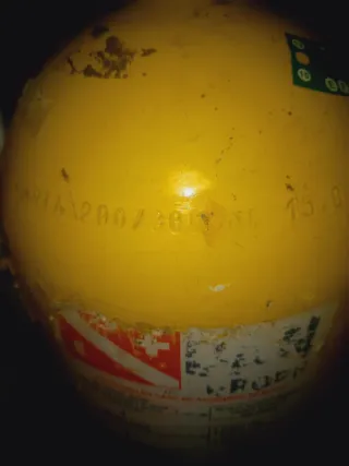 Botella de buceo