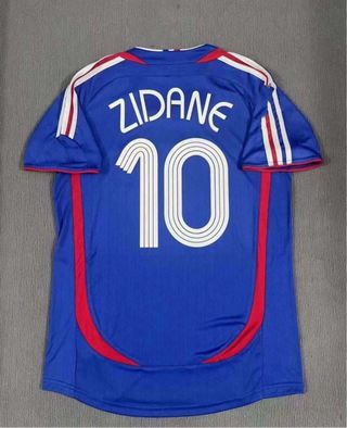 Camiseta Francia Zidane 10 Retro 2006