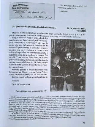 Epistolarios de Joaquin Sorolla: Iii. Correspon.