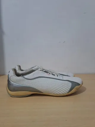 McLaren Sport Zapatillas Blancas y Plateadas