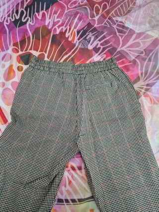Pantalón cuadros vichy talla S