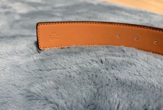 Cintura Louis Vuitton monogram marrone