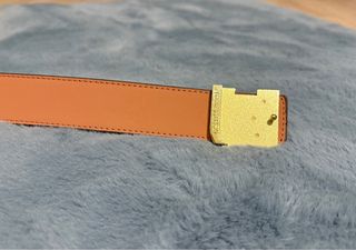 Cintura Louis Vuitton monogram marrone